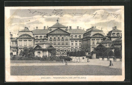 AK Arolsen, Residenzschloss (Mittelbau) - Bad Arolsen