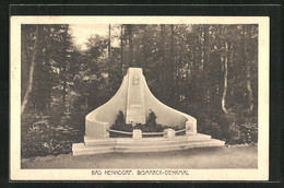 AK Bad Nenndorf, Bismarck-Denkmal - Bad Nenndorf