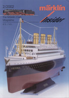 Catalogue MÄRKLIN Insider 2002/2 Club Magazine English Edition - Englisch