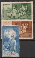 Togo - 1942 - Poste Aérienne PA N°Yv. 6 à 8 - Série Complète - Neuf Luxe ** / MNH / Postfrisch - Ongebruikt