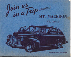 Join Us In A Trip Around Mt Macedon (Victoria) Carnet De Correspondance Avec 8 Photos En Accordéon (Southern Series) - Autres & Non Classés