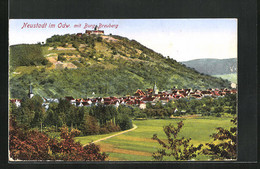 AK Neustadt Im Odenwald, Die Burg Breuberg über Der Stadt - Odenwald