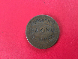FRANCE Monnaie De 10 Cts 1856 Frappée Borwicks Baking Powder - Variétés Et Curiosités
