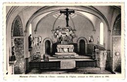 CPA- Carte Postale -Belgique  Mormont- Vallée De L'Aisne Intérieur De L'église VM33800 - Erezée