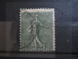 VEND BEAU TIMBRE DE FRANCE N° 130 , PIQUAGE DECALE !!! - Usados