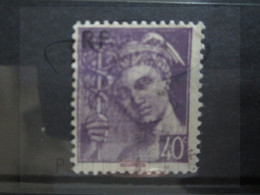 VEND BEAU TIMBRE DE FRANCE N° 659 , LEGENDE EFFACEE !!! - Usados