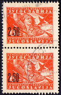 JUGOSLAVIA  - PARTISANS  Ovpt. I+II Type - Used - 1946 - Non Dentelés, épreuves & Variétés