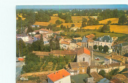 Cpsm - Mazières En Gatinais  -  Vue Aérienne , Le Centre Du Bourg     K190 - Mazieres En Gatine