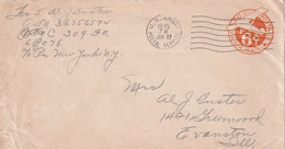 USA 1945     ENTIER POSTAL/GANZSACHE/POSTAL STATIONERY  LETTRE US ARMY POSTAL SERVICE - 1941-60