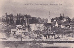 SATIGNY                EGLISE CATHOLIQUE. LES MONTS JURA - Satigny