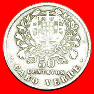 • PORTUGAL: CAPE VERDE ★ 50 CENTAVOS 1930 UNCOMMON! LOW START ★ NO RESERVE! - Cap Vert