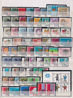 SUISSE -1972/1999 - PRIX DISCOUNT ! COLLECTION TRES FOURNIE OBLITEREE NOMBREUSES VARIETES ! YVERT N°895/1636 -12 PAGES ! - Lotti/Collezioni