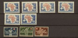 Ruanda - Urundi Ocb Nr :  Lot 202 - 204 217 - 218 ** MNH   (zie Scan) - Nuovi