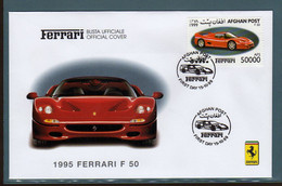 Ferrari Afghanistan Fdc F 50 1999. - Autos