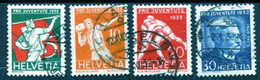 SWITZERLAND 1932 Pro Juventute Set Used.  Michel 262-65 - Used Stamps