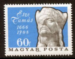 HUNGARY 1966 Esze Tercentenary MNH / **.  Michel 2279 - Ongebruikt