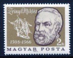 HUNGARY 1966 Zrinyi Quatercentenary MNH / **.  Michel 2252 - Nuovi