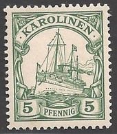 Deutsche Kolonien Karolinen Michel Nummer 8 Ungebraucht Falz - Caroline Islands