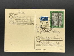 Bund Mi. Nummer 139 Einzelfrankatur Sonderstempel Braunschweig - Other & Unclassified