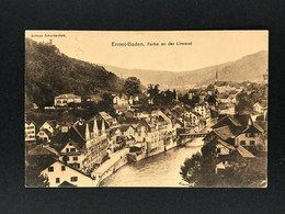 Ansichtskarte Schweiz Ennetbaden 1913 Nach Schorndorf - Ennetbaden