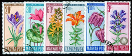 HUNGARY 1966 Protected Flowers Used.  Michel 2212-17 - Used Stamps