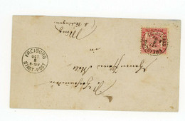 Baden Einzelfrankatur Michel Nr. 18 Freiburg Stadtpost - Storia Postale