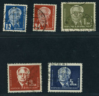 DDR Michel Nummer 251-255 Gestempelt - Altri & Non Classificati