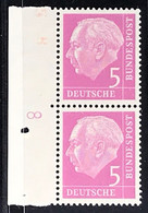 Bund Michel Nummer 179 Y Druckerzeichen 8 Postfrisch - Autres & Non Classés