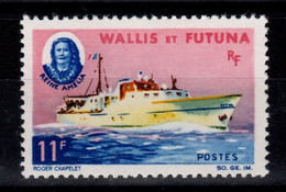 Wallis & Futuna - YV 171 N** Bateau Reine Amelia - Neufs