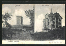 AK Rheineck, Pension Sonnenheim & Burgruine - Rheineck