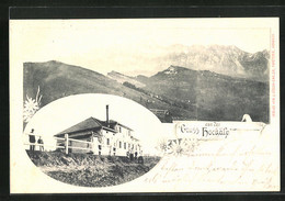 AK Urnäsch, Gasthaus Hochalp, Landschaftsbild - Urnäsch