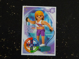 CARTE CARREFOUR PLAYMOBIL N° 39 - FITNESS - Autres & Non Classés