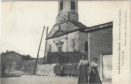 55  Pierreffite Sur Aire  - Guerre 1914 - 1915   - L'eglise - Pierrefitte Sur Aire