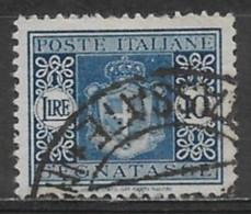 Italy 1945. Scott #J63 (U) Coat Of Arms - Strafport