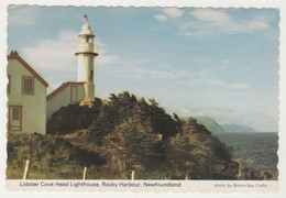 CANADA,LOBSTER COVE HEAD LIGHTHOUSE ,ROCKY HARBOUR NEWFOUNDLAND,,POSTCARD - Andere & Zonder Classificatie