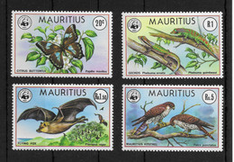 MAURITIUS * 1978 * Completeset 4 Stamps * MNH** WWF - Endangered Animals - Mi.No 463-466 - Mauritius (1968-...)