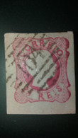 D.PEDRO V - CABELOS ANELADOS - MARCOFILIA  - 1ª REFORMA POSTAL - (104) CAMINHA - Used Stamps