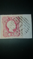 D.PEDRO V - CABELOS ANELADOS - MARCOFILIA  - 1ª REFORMA POSTAL - (111) VILA NOVA DE CERVEIRA - Used Stamps