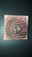 D.PEDRO V - CABELOS ANELADOS - MARCOFILIA  - 1ª REFORMA POSTAL - (113) AGUIAR DA BEIRA 4.3.4 RRR - Used Stamps