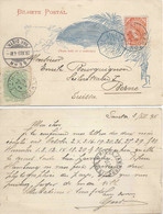 PK  Santos - Bern  (Paqueboot FR No.2)            1894 - Covers & Documents