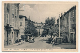 CPA - SATILLIEU (Ardèche) - Rue Principale, Quartier Du Centre - Sonstige & Ohne Zuordnung