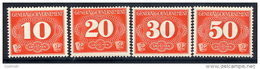 GENERAL GOVERNMENT 1940 Delivery Stamps Set  Of 4 MNH / **.  Michel 1-4 - Algemene Overheid