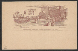 1892 AUSTRIA OSTERREICH - 2Kr GANZSACHE - INTERNATIONALE MUSIK & THEATERAUSSTELLUNG - MUSIC THEATRE EXHIBITION - Música