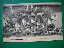 54 . Giraumont . Bénédiction De La Bannière Des Mineurs Le 28 Mai  1928 . éd Mines De Giraumont . - Andere Gemeenten