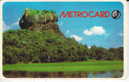 TARJETA CON CHIP DE SRY LANKA DE Rs.150 DE UN PAISAJE (METROCARD) - Sri Lanka (Ceylon)