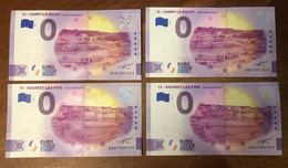 2021 BILLETS 0 EURO SOUVENIR CARRY & SAUSSET NORMAL + ANNIVERSAIRE VOIR LES N° PAPER MONEY 0 EURO SCHEIN BANKNOTE - Privéproeven