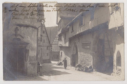 Leonberg, Schmalzstraße - Detailansicht, Fotokarte - 1920 (Böblingen, Stuttgart) - Leonberg