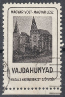 Vajdahunyad Hunedoara - Palace Castle - Occupation Revisionism WW1 Romania Hungary Transylvania - Used - Transylvania