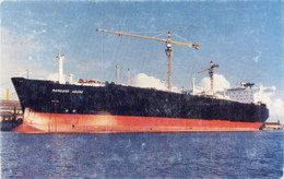 The "Ramdane Abane" LNG Tanker (81,265 G.tonnes,262 Metre Length) - Pétroliers