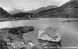 Simplon-Pass Lac De Rotelsch - Simplon